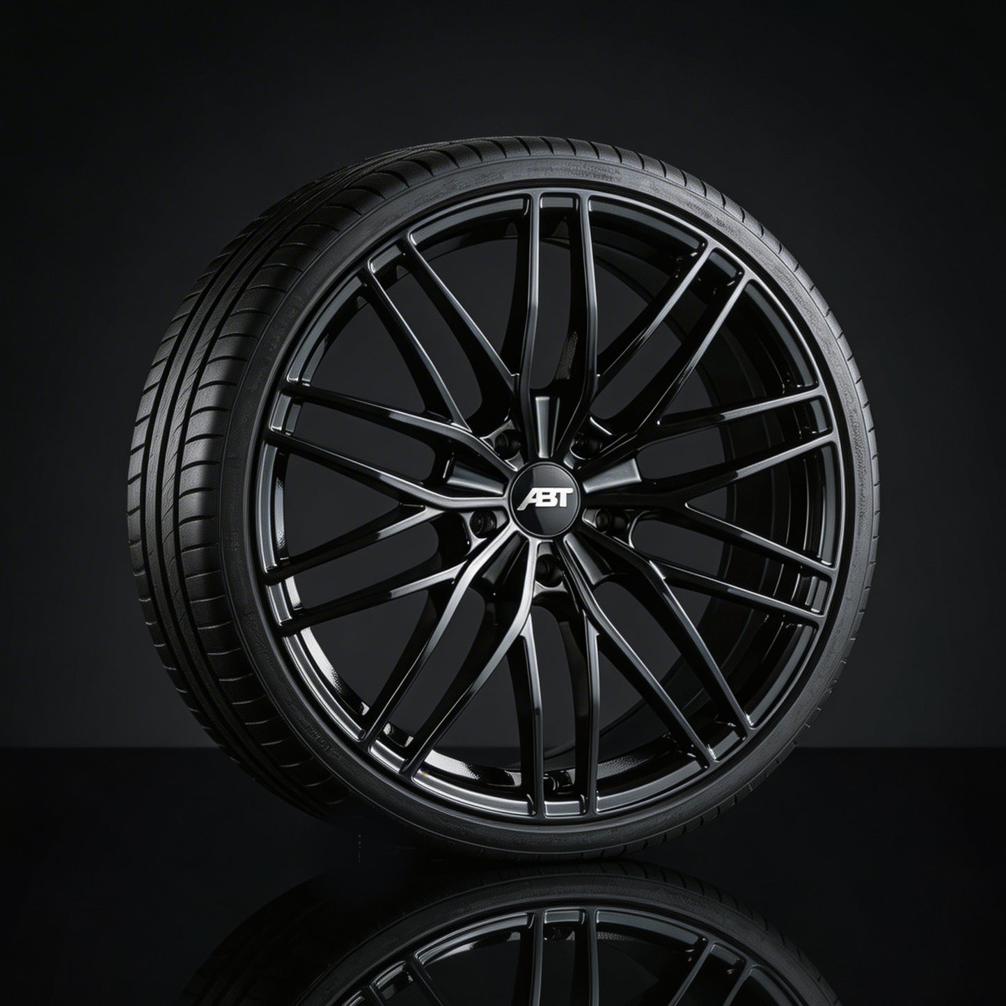 ABT HR Komplettrad in Glossy Black