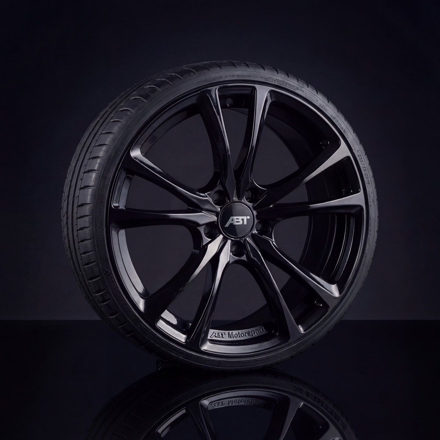 ABT ER-C Komplettrad in Glossy Black