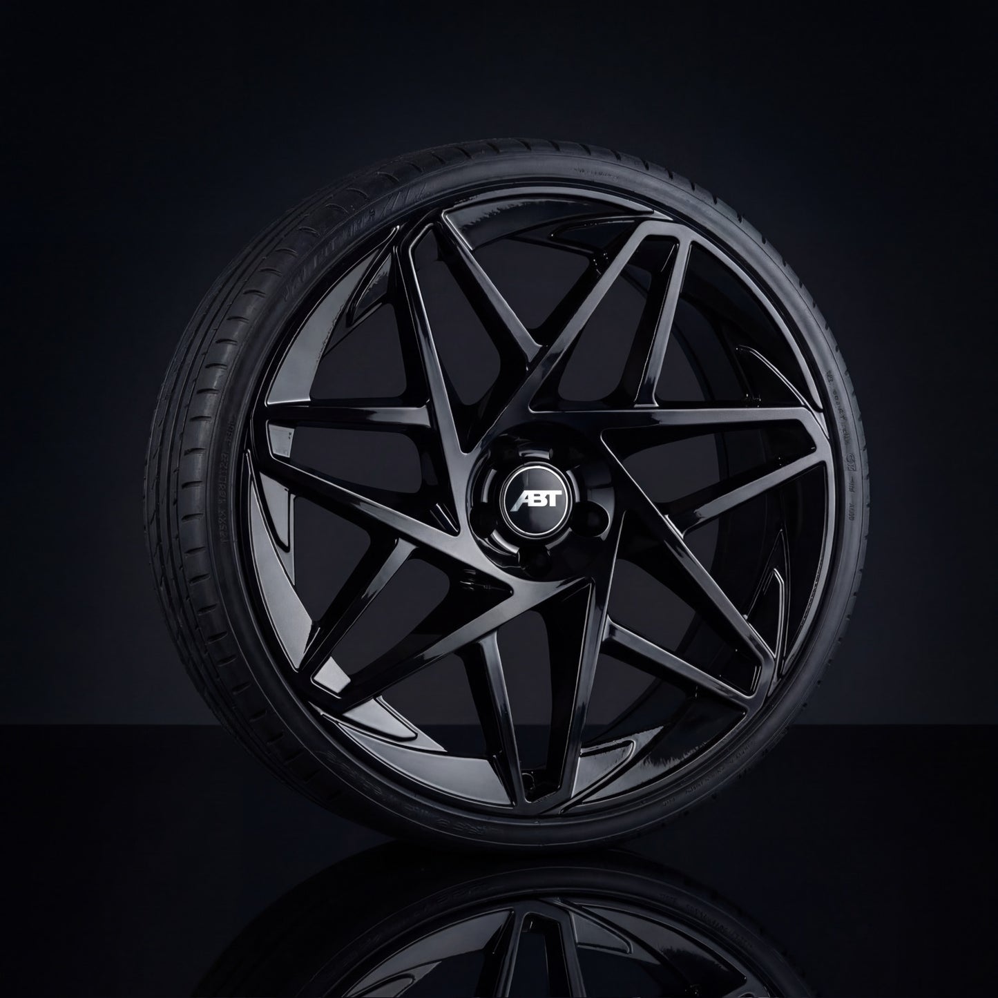 ABT EVO Komplettrad in Glossy Black