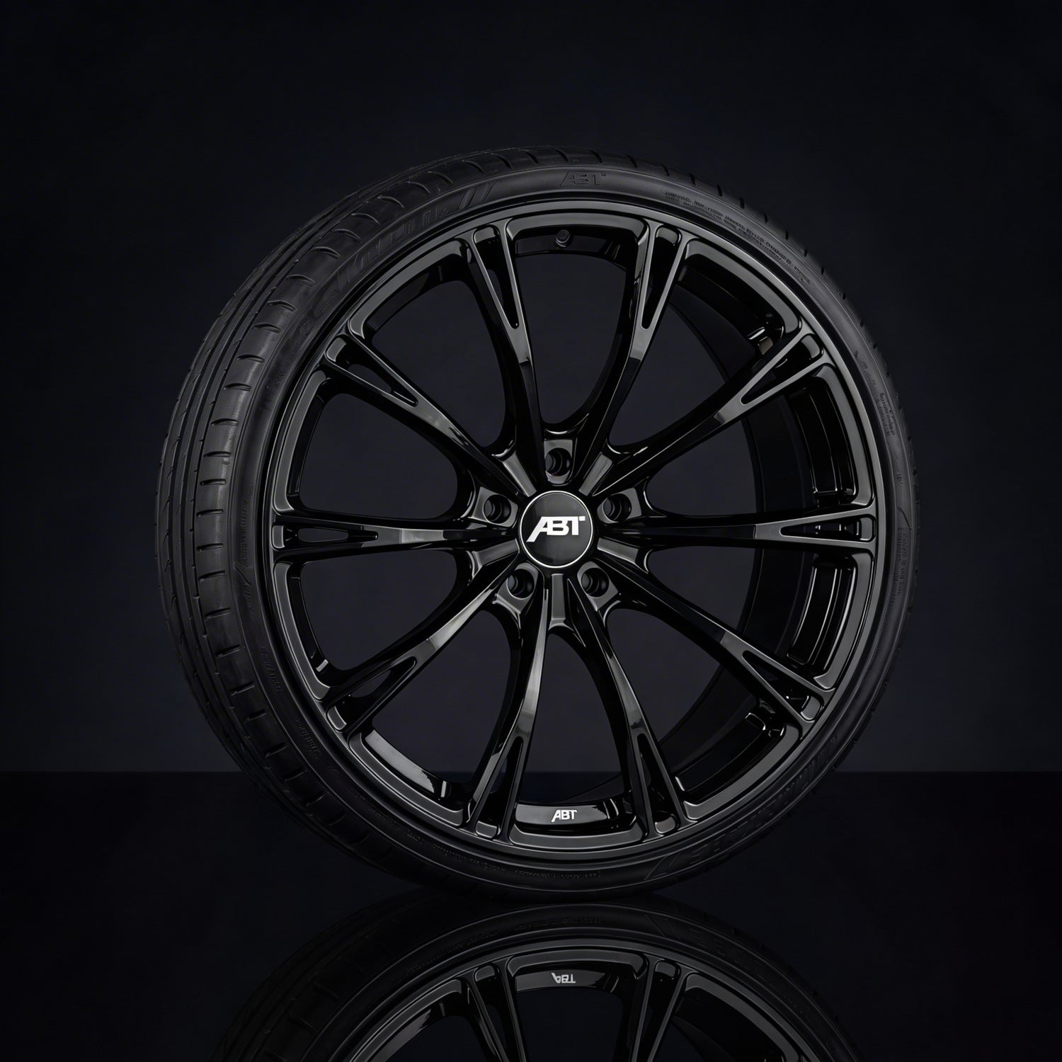 ABT GR Komplettrad in Glossy Black