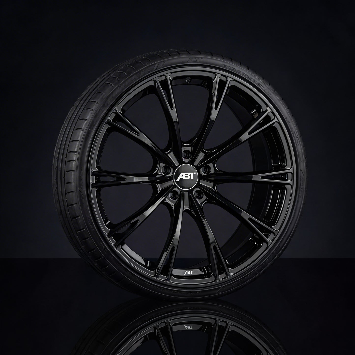 ABT GR Komplettrad in Glossy Black