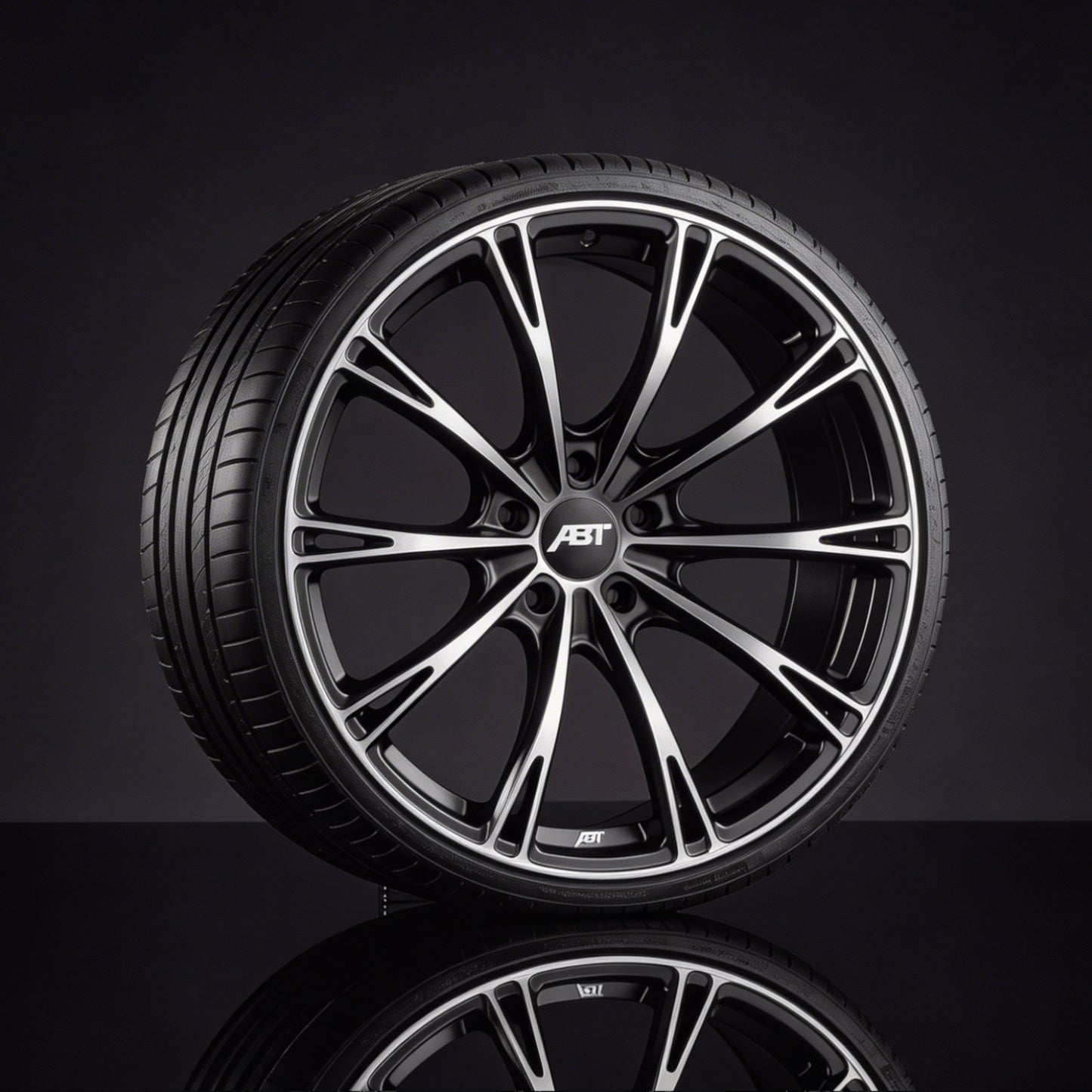 ABT GR Komplettrad in Matt Black