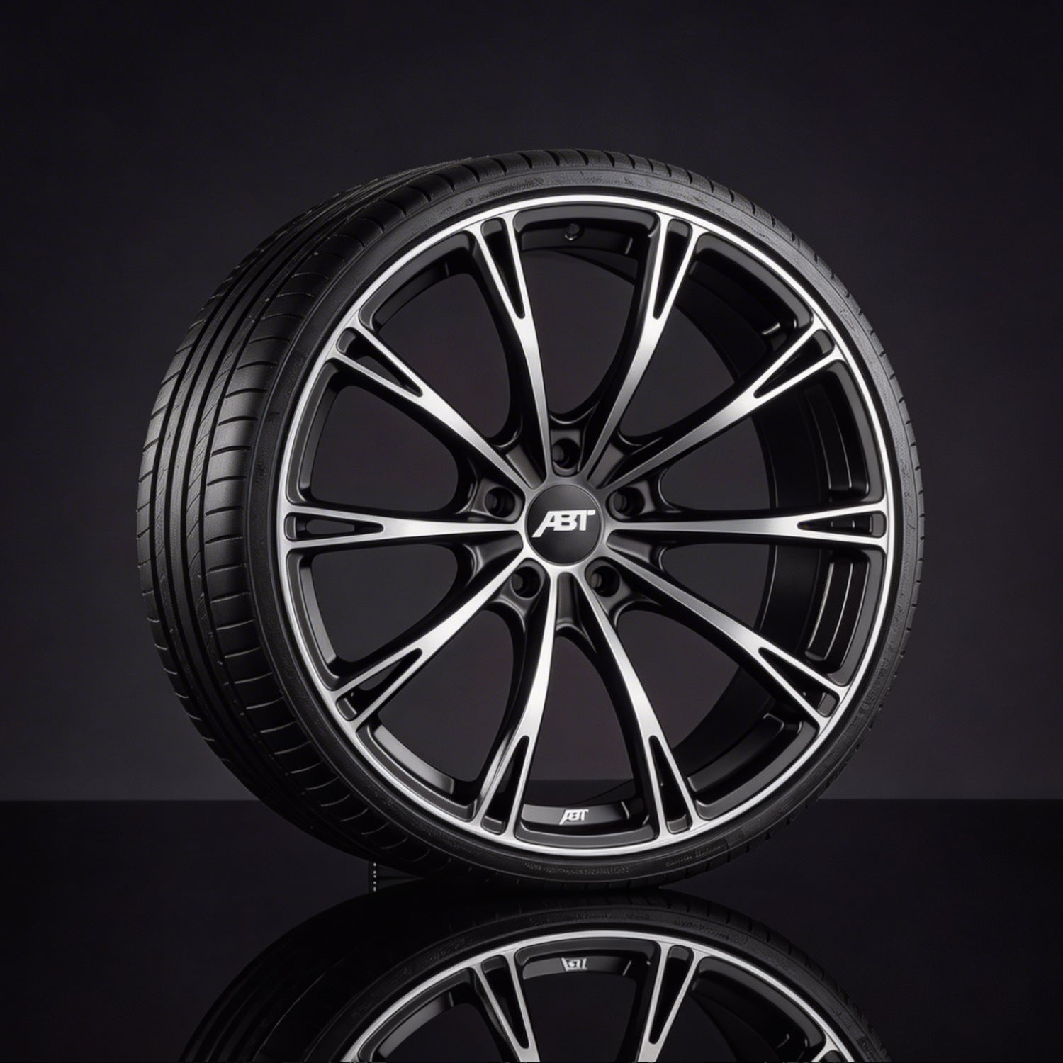 ABT GR Komplettrad in Matt Black