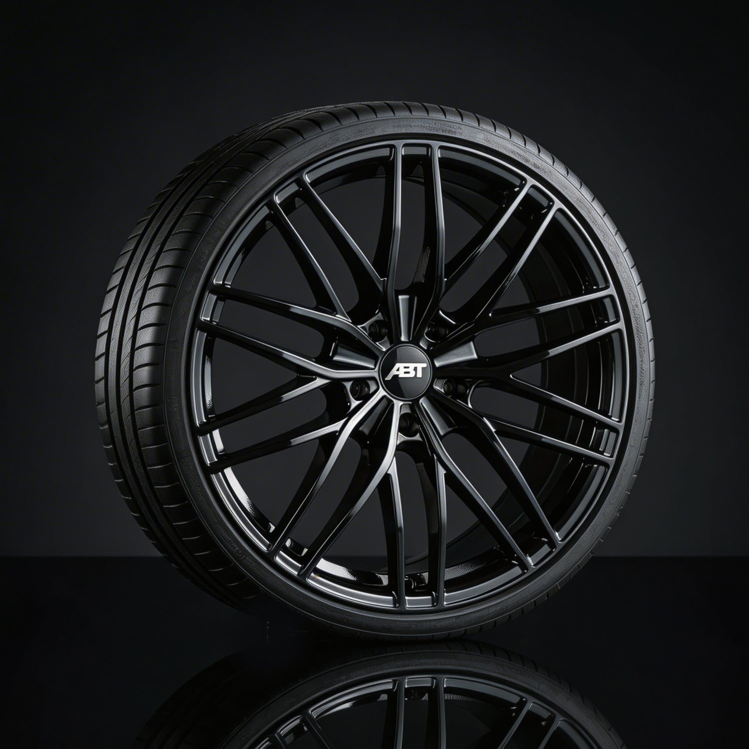 ABT HR Komplettrad in Glossy Black