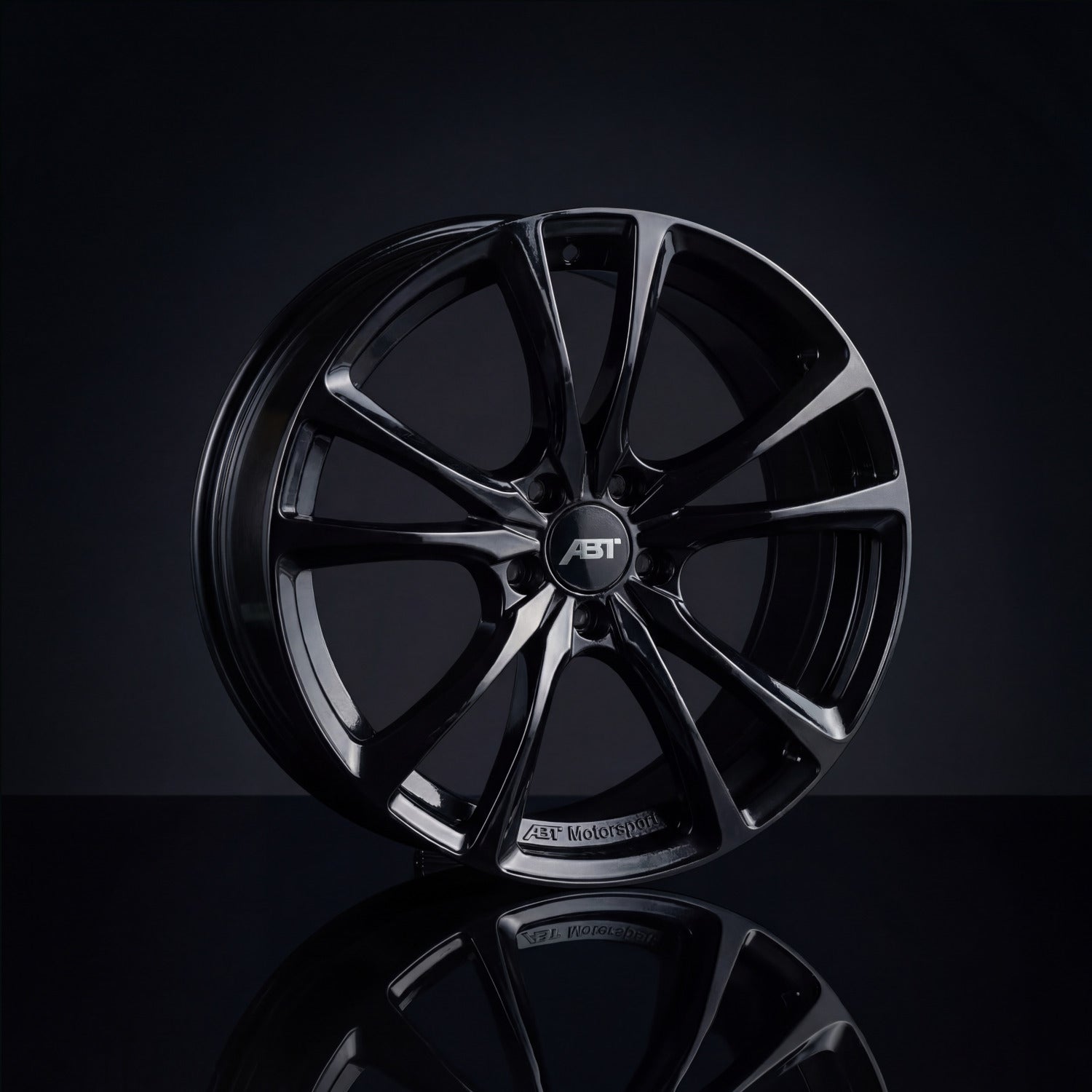 ABT ER-C Komplettrad in Glossy Black